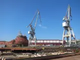 Comité de La Naval exige a Gobierno vasco que "tome el control" del astillero