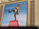 Giffs animados en el Cine Callao de Madrid para promocionar el V Festival Internacional de Circo de Castilla y León