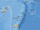 Terremoto en Fiyi y Tonga.