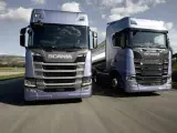 Dos camiones de Scania