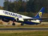 Avión de Ryanair.