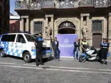 La Policía Municipal de Pamplona estrena nueva imagen pasando al color azul
