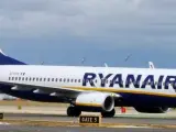 Avión de la compañía Ryanair