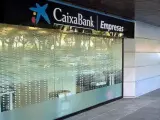 Una de las oficinas de Caixabank.