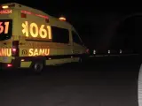 Ambulancia del SAMU 061 en Baleares