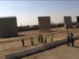 Prototipos de muro que Trump quiere interponer entre Estados Unidos y México.