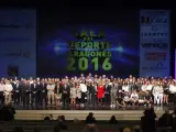 Premiados en la gala del deporte aragonés celebrada en el Palacio de Congresos