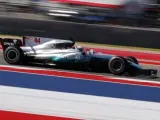 Lewis Hamilton, en el GP de Estados Unidos.
