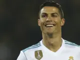 Cristiano Ronaldo, en acción.
