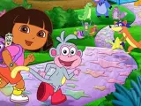 Dora, la exploradora, y el mono Botas.
