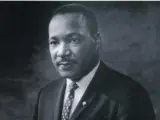 Fotografía de archivo sin fechar del Centro King de Atlanta, Georgia (EE UU) que muestra a Martin Luther King Jr.