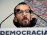 El secretario de Organización de Podemos, Pablo Echenique.