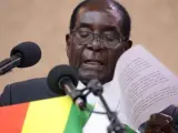 El presidente de Zimbabue, Robert Mugabe, en una imagen de archivo.