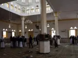El día después de la mezquita del Alto Sinaí atacada por yihadistas el viernes.