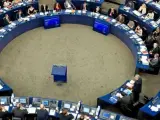 Sesión de la Comisión Europea.