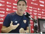 El técnico del Sevilla, Eduardo Toto Berizzo.