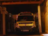 Imagen de una ambulancia de Castilla y León.