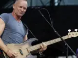 Sting en concierto.