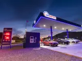 Fotografía de una gasolinera 'low cost' de GasExpress