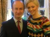 Imagen del vicepresidente del UKIP, Henry Bolton, y su pareja, Jo Marney.