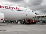 Imagen de un avión A330-200 de Iberia.