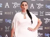 La actriz Rossy de Palma, en la alfombra roja de los premios Goya.