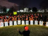 Concentración en apoyo de los jóvenes inmigrantes indocumentados conocidos como 'soñadores' ('dreamers'), frente al Capitolio, en Washington DC (EE UU).