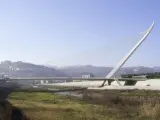 El nuevo puente de la ciudad italiana de Cosenza, diseñado por Santiago Calatrava.