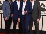 El grupo Arctic Monkeys, en la gala de los Grammy de 2015.
