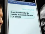 SMS Rajoy-Bárcenas.