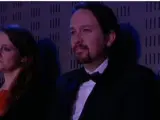 Pablo Iglesias, durante la gala de los Goya 2018.