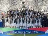 Celebración de la Juventus tras ganar la Serie A