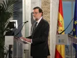 El presidente del Gobierno, Mariano Rajoy, durante su intervención en el Foro ABC-Deloitte.