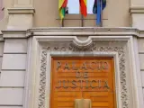El Palacio de Justicia de Logroño, sede de la Audiencia Provincial en la ciudad.