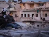 Fotograma del documental 'Last Men in Aleppo', nominada a los Óscar.