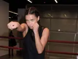 La modelo Adriana Lima reconoce que el boxeo es uno de los métodos de entrenamiento que utiliza para estar en forma.