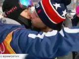 Gus Kenworthy besa a su novio en los Juegos de PyeongChang.