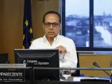 El responsable de Gürtel en la Comunidad Valenciana, Álvaro Pérez, el Bigotes, en el Congreso.