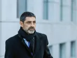 El exjefe de los Mossos d'Esquadra Josep Lluis Trapero a su llegada a la Audiencia Nacional para afrontar su tercera comparecencia ante la juez Lamela.