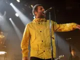 El cantante inglés Liam Gallagher, durante el concierto ofrecido el viernes por la noche en Madrid.