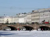 Nieve en Rusia.