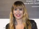 La actriz Raquel Meroño durante la presentación del concierto "Desconcierto" en Madrid.