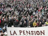 Manifestación de pensionistas.
