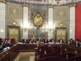 Un momento de la vista del caso Nóos en el Tribunal Supremo.