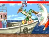 Una captura del videojuego 'Street Fighter II'.