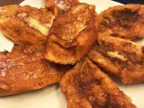 Receta de torrijas.