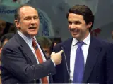 Rodrigo Rato y José María Aznar