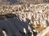 Paisajes lunares en Capadocia (Turqu&iacute;a).