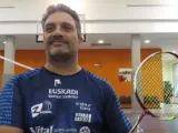 El jugador español de parabádminton Roberto Galdós.