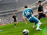 Un partido del Real Madrid en una captura de 'Pro Evolution Soccer'.